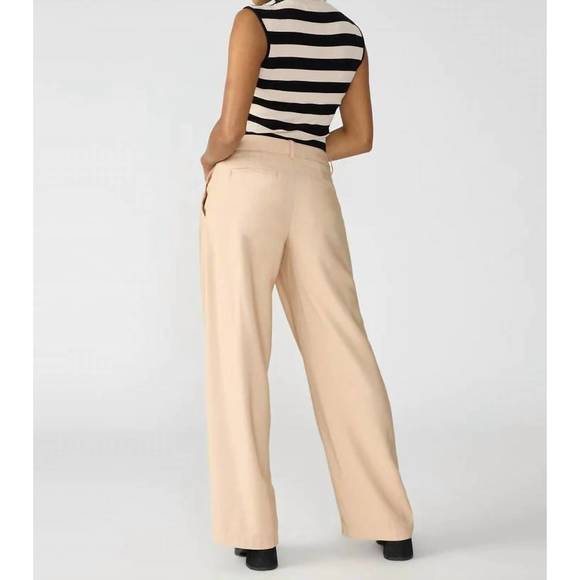 NEW SANCTUARY slouchy gab trouser in roasted cappuccino - Picture 2 of 3